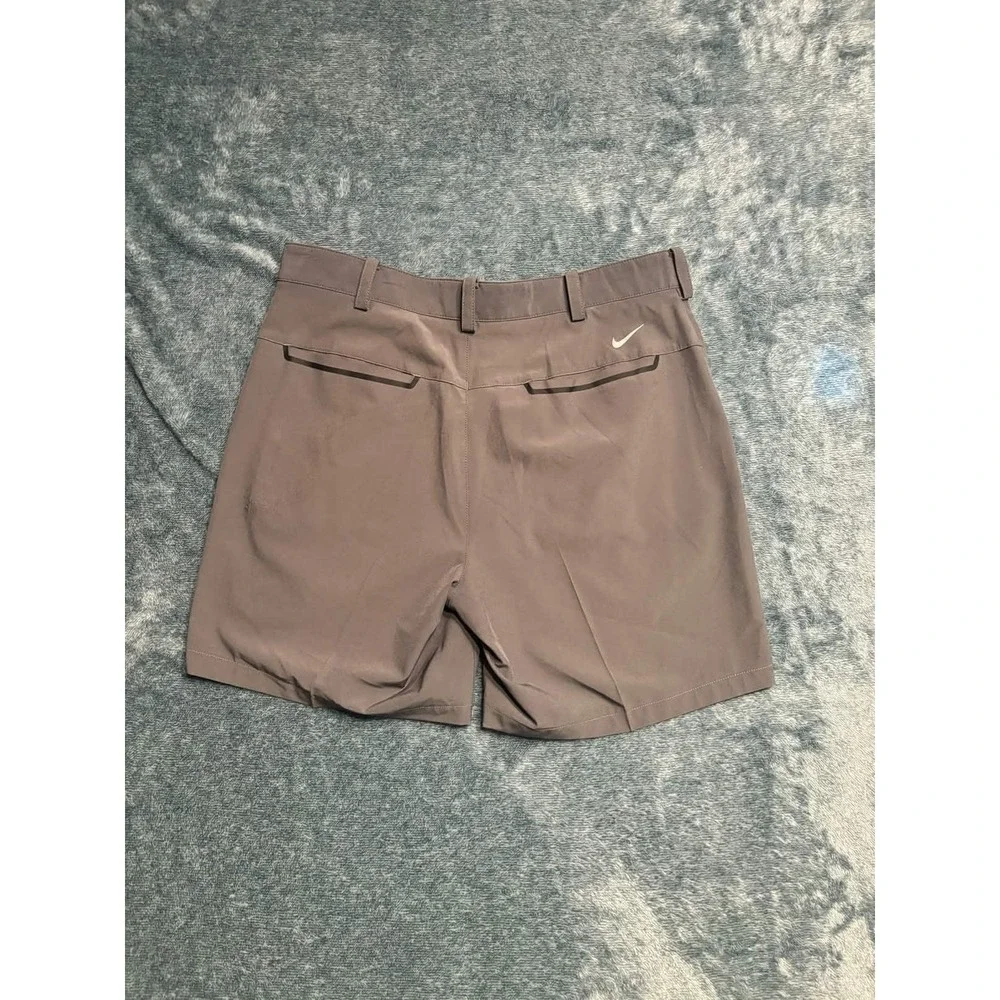 Nike Golf Dri-FIT Tour Performance Shorts Brown Size 32 Pre-owned